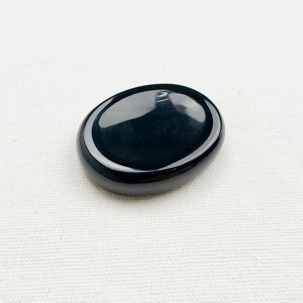 BLACK OBSIDIAN WORRY STONE