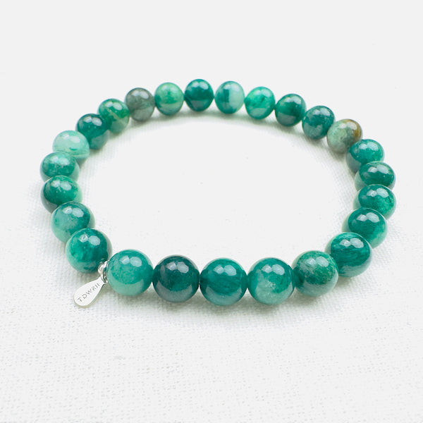 GREEN MICA ENERGY BRACELET