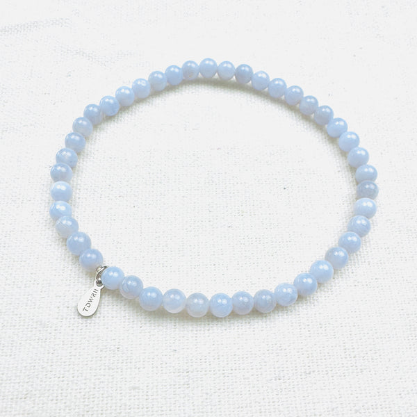 BLUE LACE AGATE ENERGY BRACELET