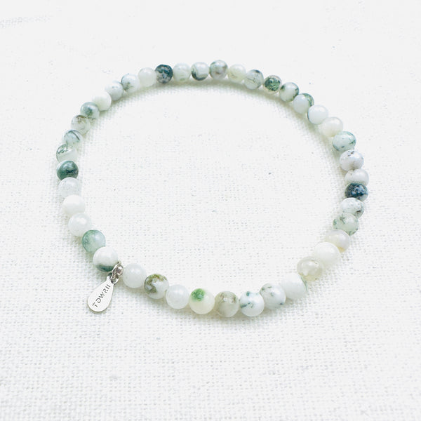 TREE AGATE ENERGY BRACELET