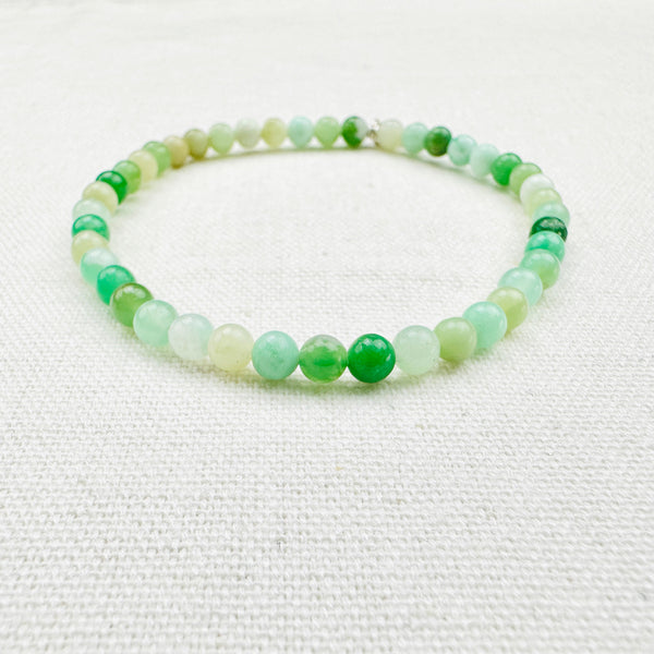 CHRYSOPRASE JASPER ENERGY BRACELET