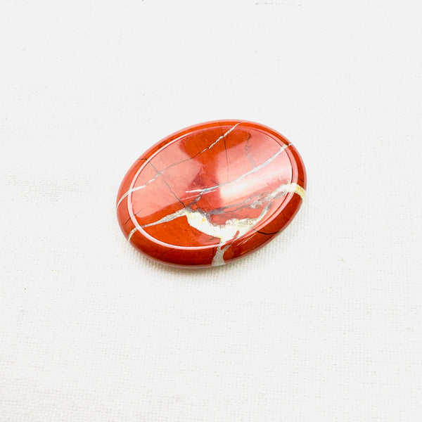 RED JASPER WORRY STONE