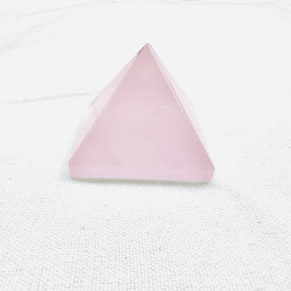 ROSE QUARTZ PYRAMID