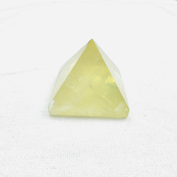 NATURAL CITRINE PYRAMID -AAA PREMIUM QUALITY