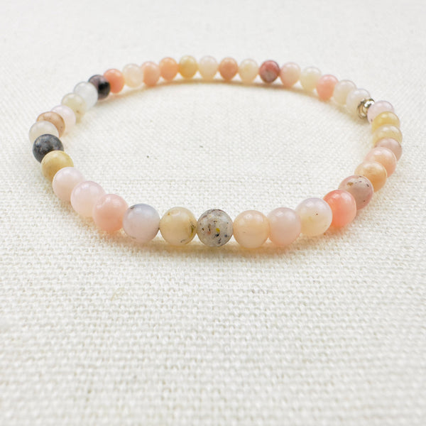 PERUVIAN PINK OPAL ENERGY BRACELET